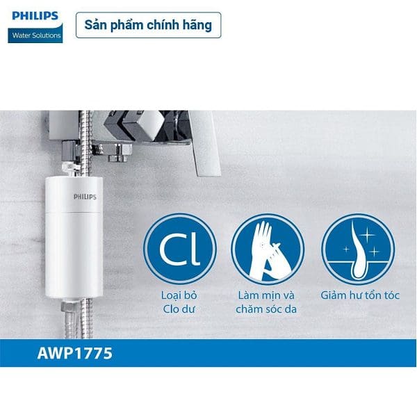 Bộ lọc nước vòi sen Philips AWP1775 3
