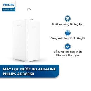Máy lọc nước RO Alkaline Philips ADD8960 7
