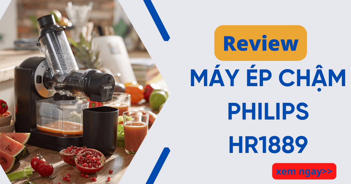 Review máy ép trái cây chậm Philips HR1889 có tốt như “lời đồn" 2